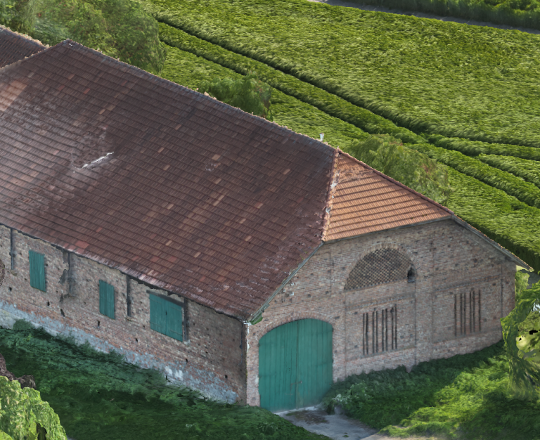 3D-Modell des Ritterguts Schackenburg